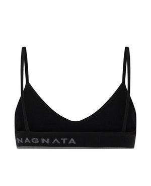 Nagnata Tri Wool Bralet - Black