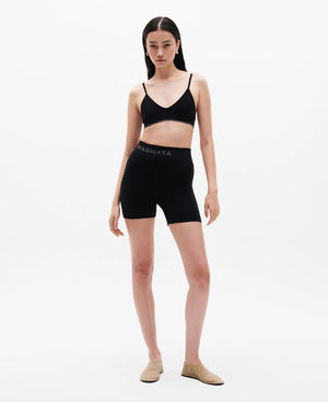 Nagnata Tri Wool Bralet - Black